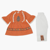 Girls Shalwar Suit - Peach, Girls Shalwar Kameez, Chase Value, Chase Value