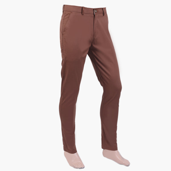 Men's Cotton Chino Pant - Brown, Men's Casual Pants & Jeans, Chase Value, Chase Value