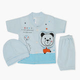 Newborn Boys Half Sleeves Suit - Blue, Newborn Boys Sets & Suits, Chase Value, Chase Value