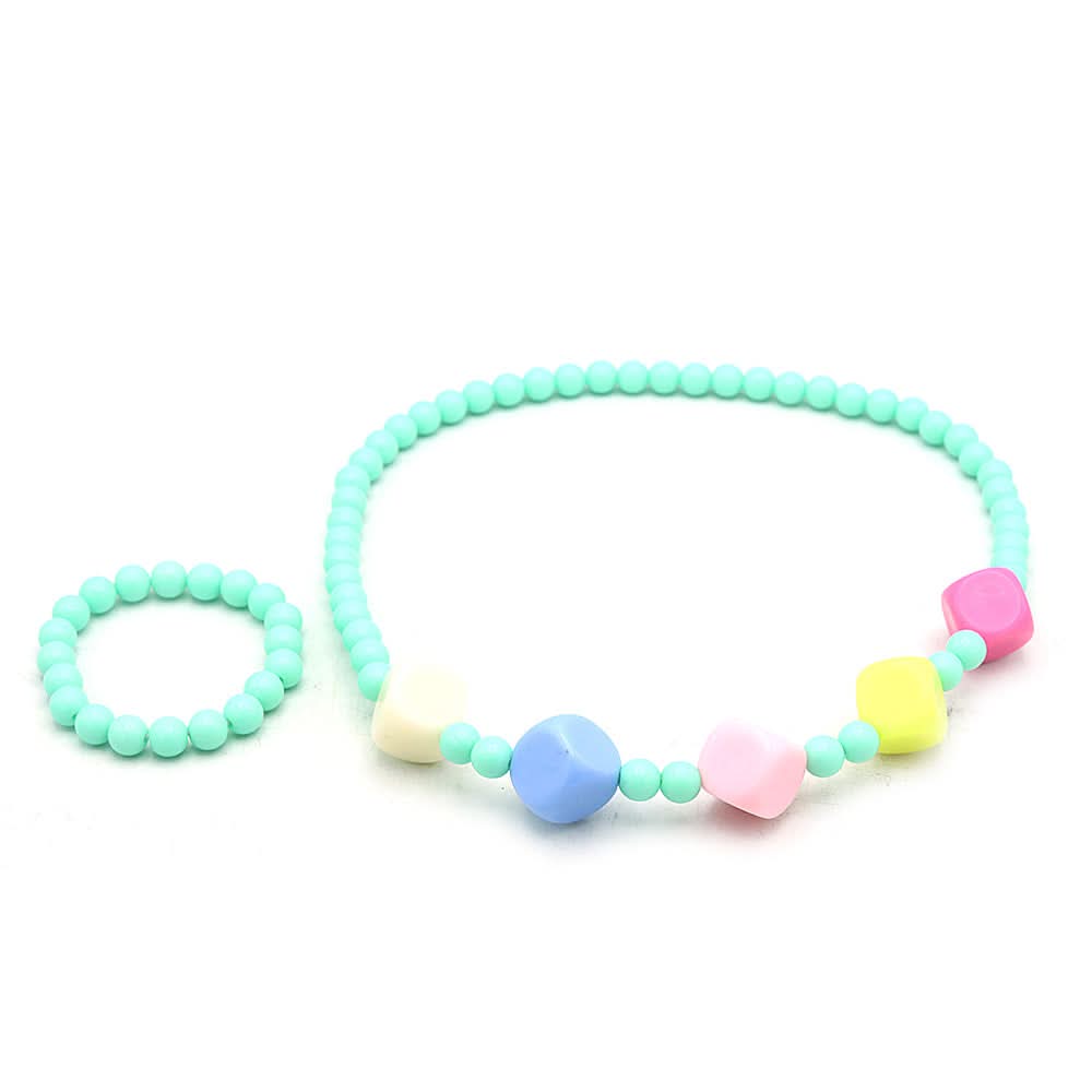 Girl Mala - Sea Green, Kids, Necklace And Chains, Chase Value, Chase Value