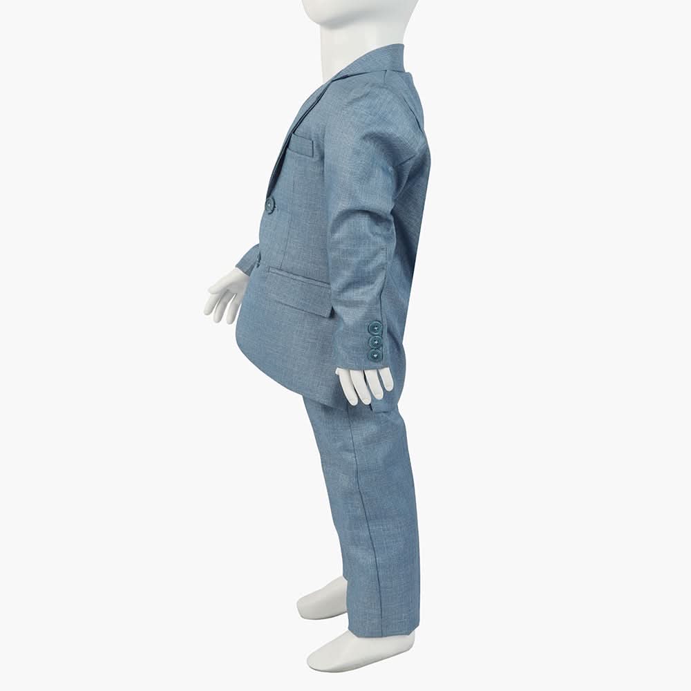 Boys Fancy Suiting Coat Pant - Blue, Boys Coat Pant, Chase Value, Chase Value