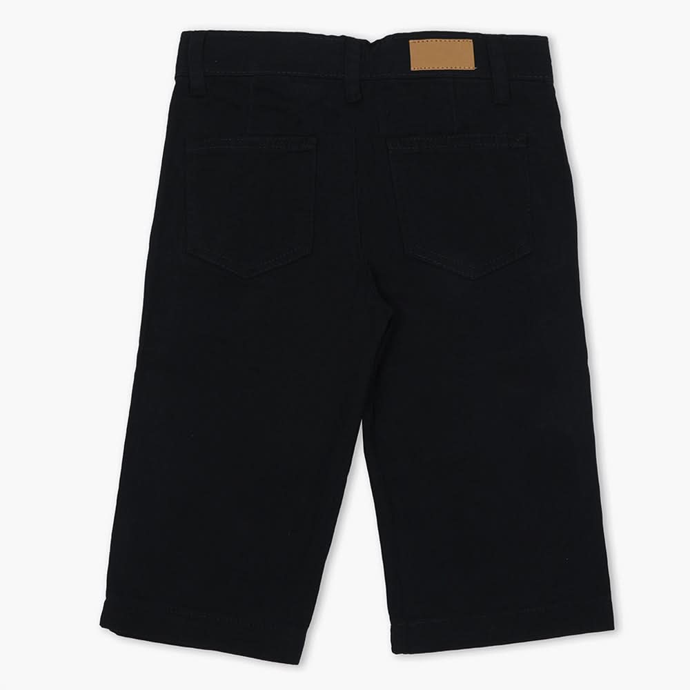 Boys Cotton Short - Navy Blue, Boys Pants, Chase Value, Chase Value