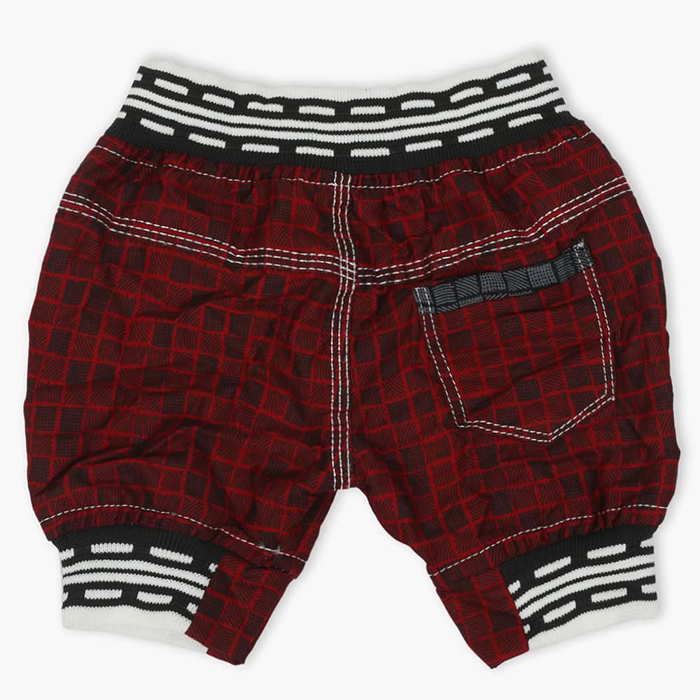 Boys Cotton Short - Maroon, Boys Shorts, Chase Value, Chase Value