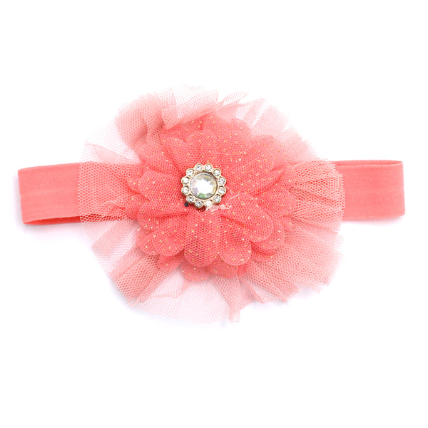 Girls Matha Patti - Tea Pink, Girls Hair Accessories, Chase Value, Chase Value