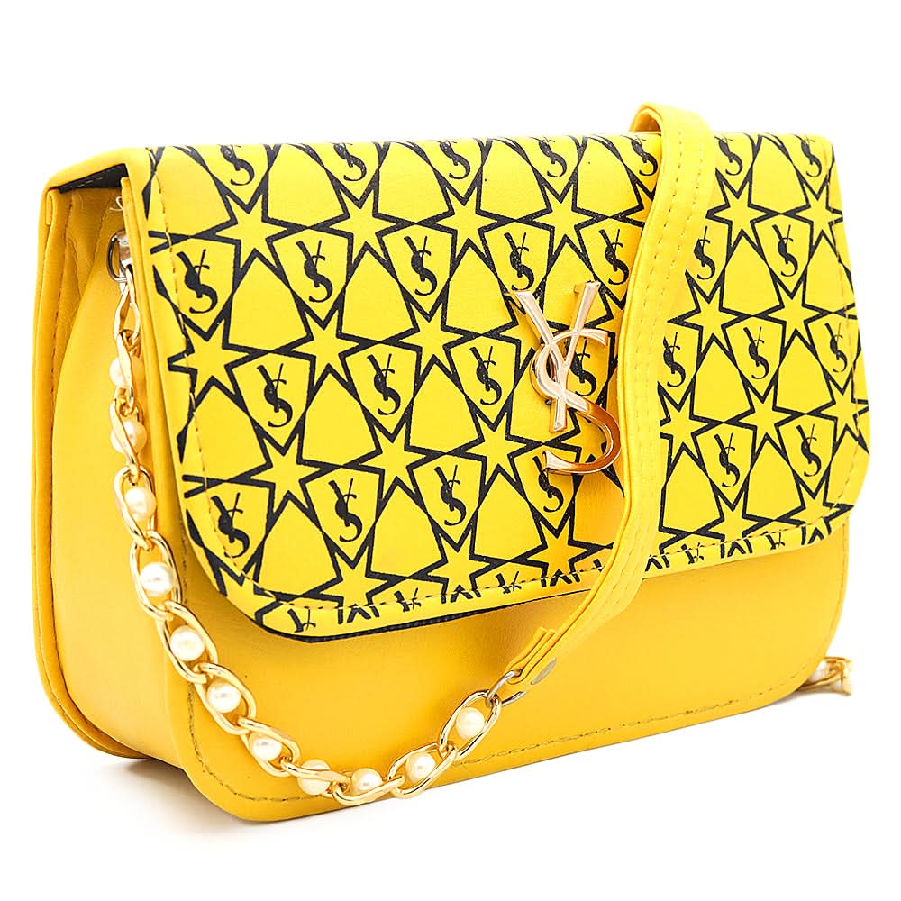 Women's Shoulder Bag 3131 - Yellow, Women, Bags, Chase Value, Chase Value