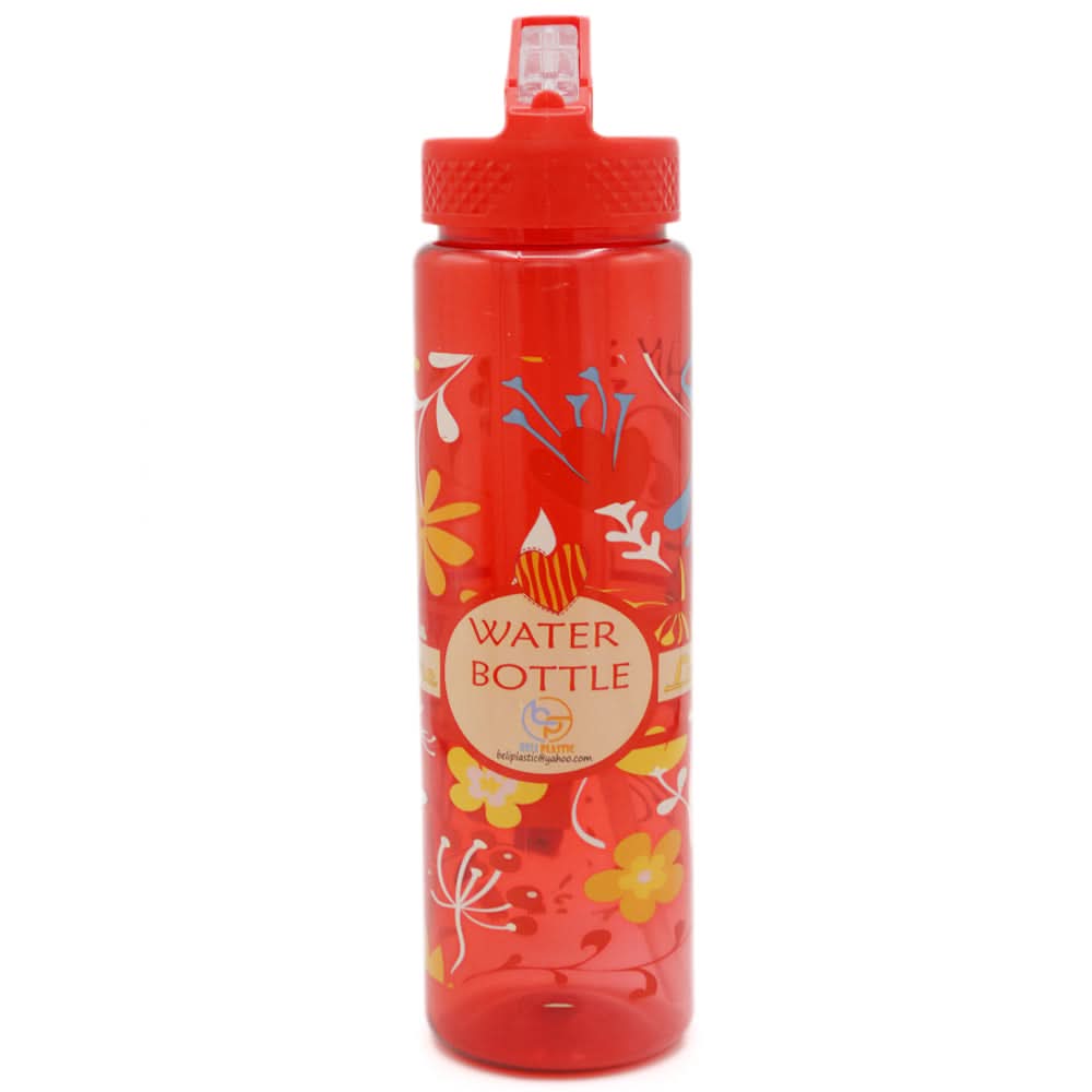 Travel Water Bottle - 600ml - Red, Tiffin Boxes & Bottles, Chase Value, Chase Value