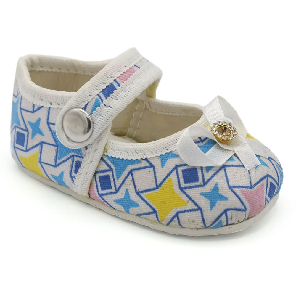 Newborns Girls Net Pumpy - Blue, Newborn Caps, Shoes & Socks, Chase Value, Chase Value