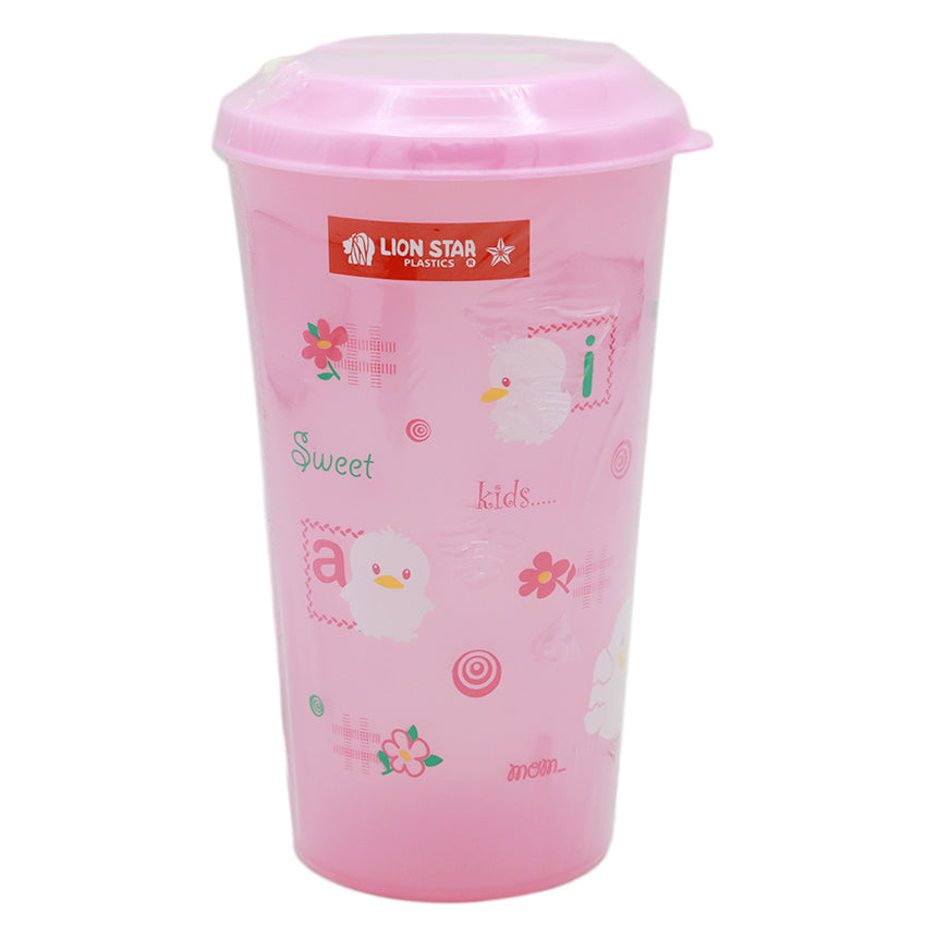 Lion Star Feeding Cup 450Ml - Pink, Feeding Supplies, Chase Value, Chase Value
