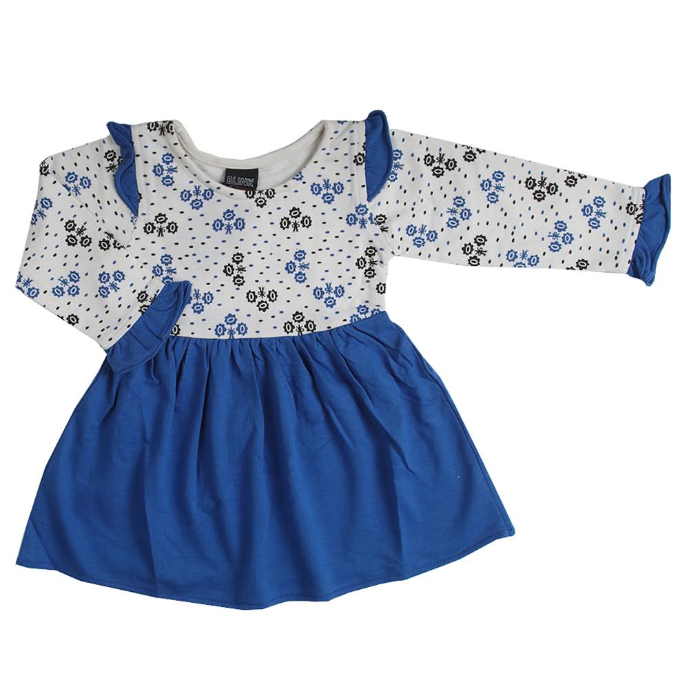 Girls Frock - Blue, Girls Frocks, Chase Value, Chase Value