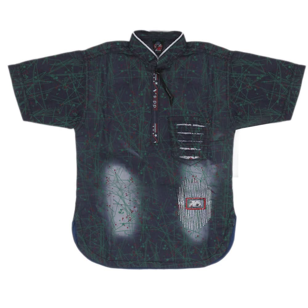 Boys Half Sleeves Casual Shirt - Green, Kids, Boys Shirts, Chase Value, Chase Value