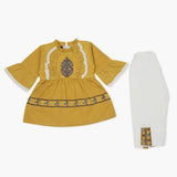 Girls Shalwar Suit - Light Brown, Girls Shalwar Kameez, Chase Value, Chase Value