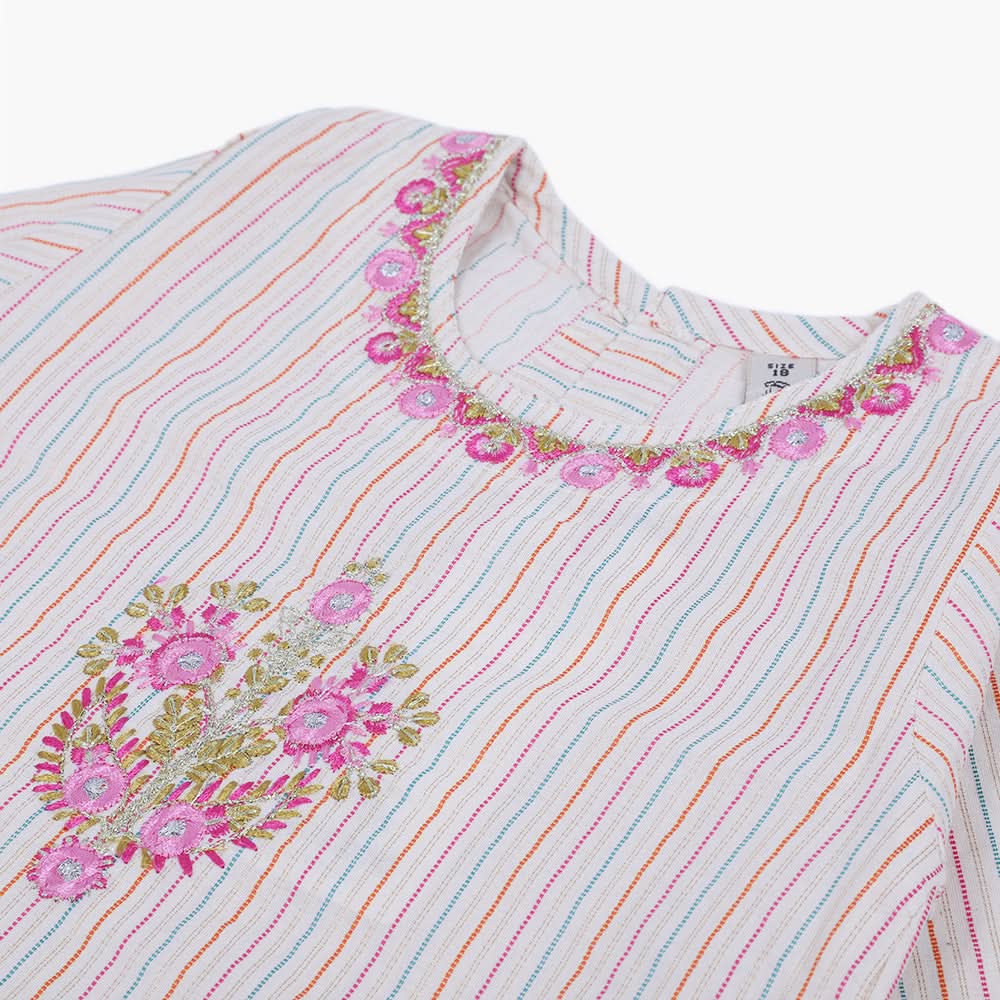 Girls Shalwar Suit - Pink, Girls Shalwar Kameez, Chase Value, Chase Value