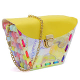 Girls Shoulder Bag - Yellow, Kids Bags, Chase Value, Chase Value