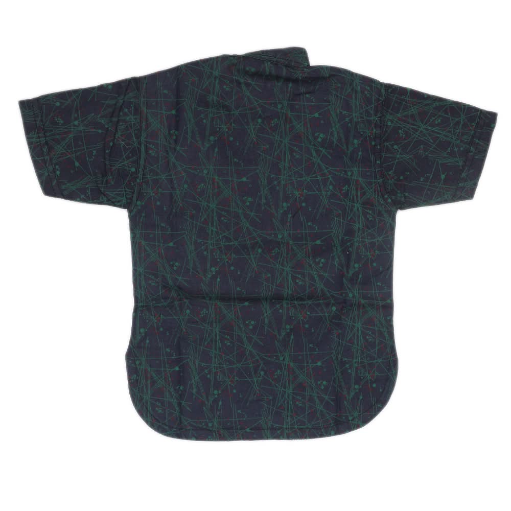 Boys Half Sleeves Casual Shirt - Green, Kids, Boys Shirts, Chase Value, Chase Value