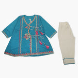 Girls Shalwar Suit - Sky Blue, Girls Shalwar Kameez, Chase Value, Chase Value