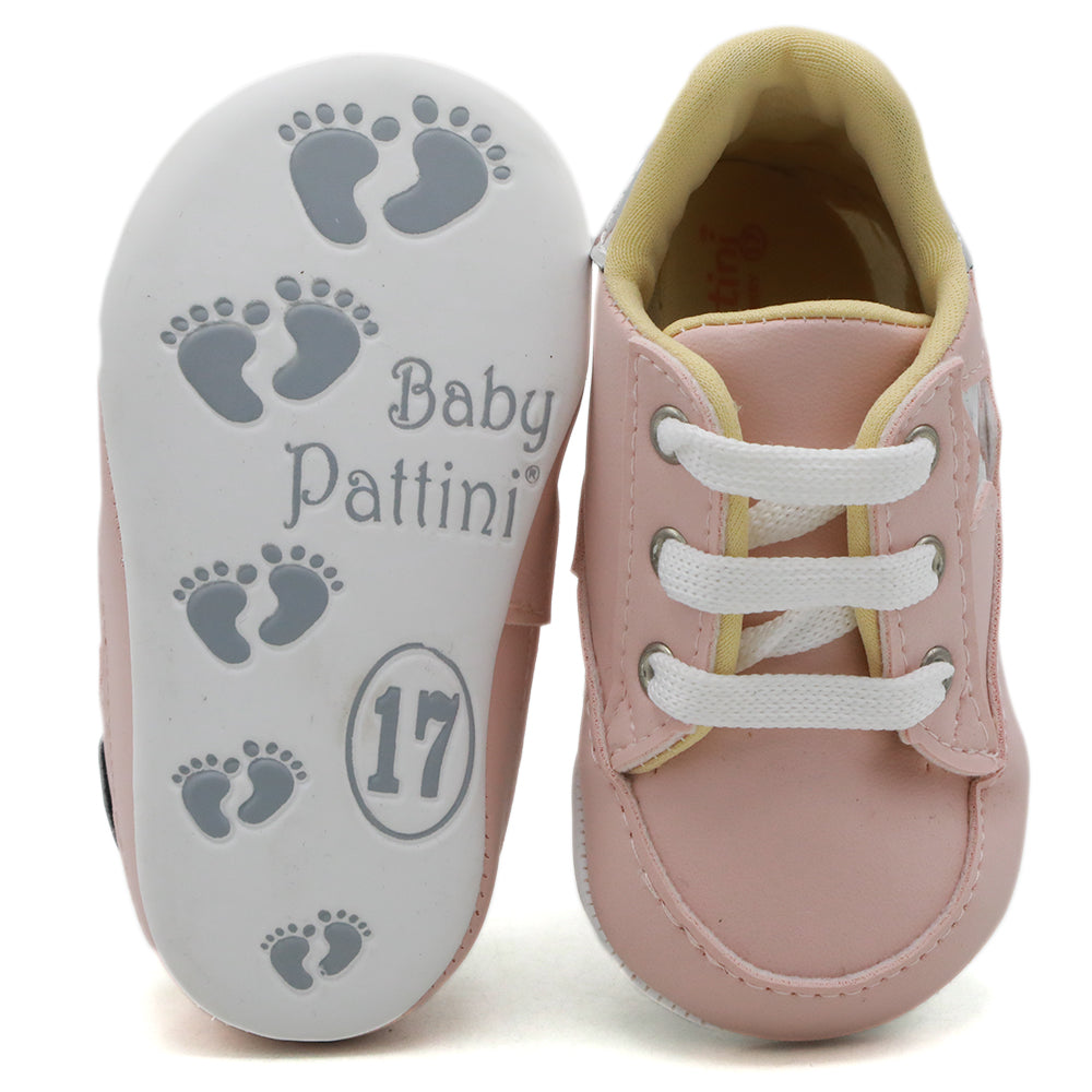 Newborn Girls Booties Shoes - Tea Pink, Newborn Caps, Shoes & Socks, Chase Value, Chase Value