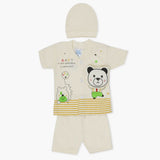 Newborn Boys Half Sleeves Suit - Fawn, Newborn Boys Sets & Suits, Chase Value, Chase Value