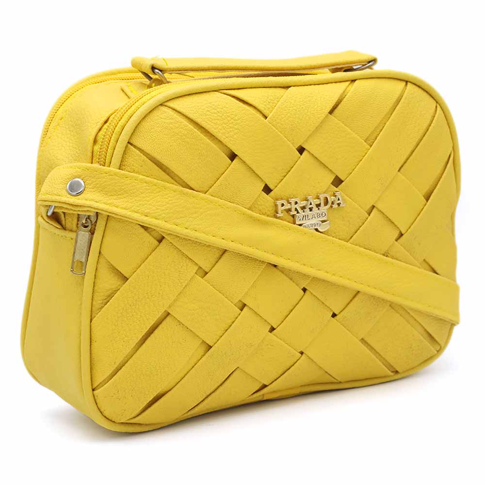Women's Bag - Yellow, Women Bags, Chase Value, Chase Value