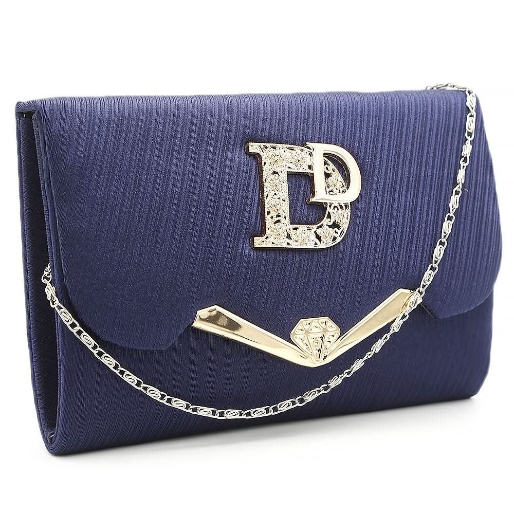 Women's Clutch - Navy Blue, Women, Clutches, Chase Value, Chase Value
