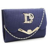Women's Clutch - Navy Blue, Women, Clutches, Chase Value, Chase Value