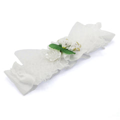 Girls Matha Patti - White, Girls Hair Accessories, Chase Value, Chase Value
