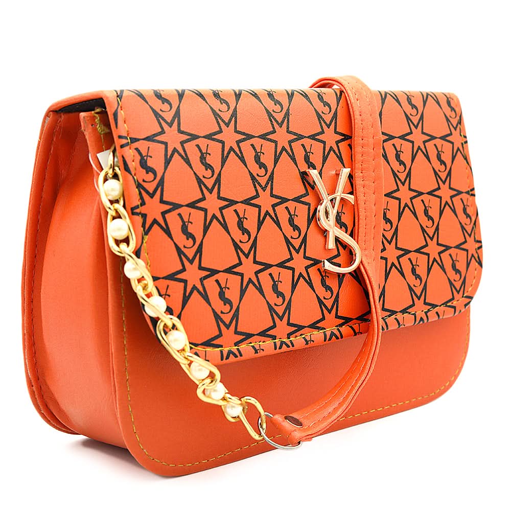 Women's Shoulder Bag 3131 - Orange, Women, Bags, Chase Value, Chase Value