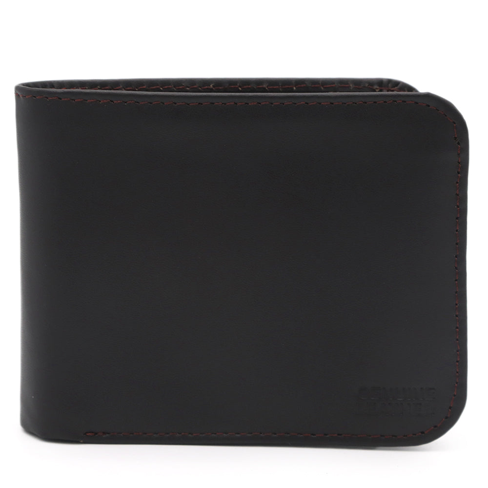 Men's Leather Wallet - Maroon, Men's Wallets, Chase Value, Chase Value