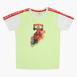 Eminent Boys Half Sleeves T-Shirt - Light Green, Boys T-Shirts, Eminent, Chase Value