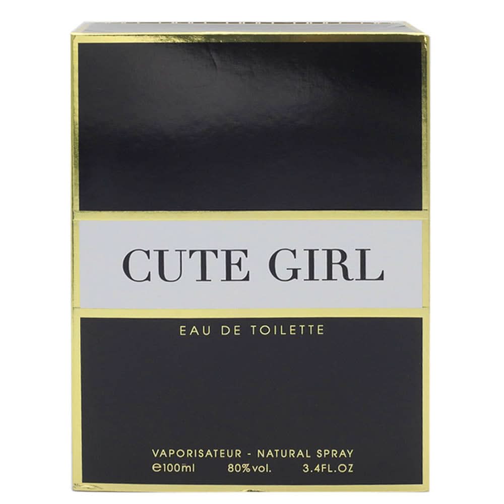 Tri Edt Cute Girl 100Ml - Black, Women Perfumes, Chase Value, Chase Value