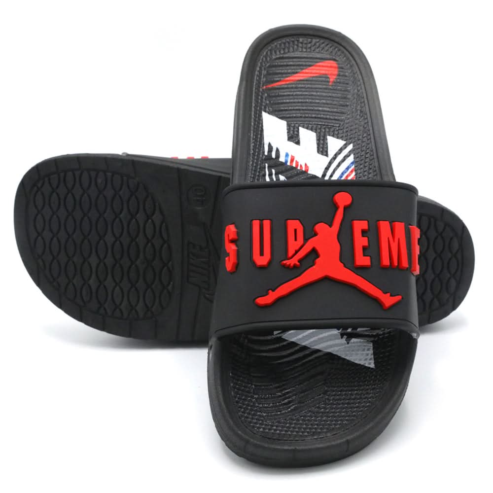 Men's Slider - Red, Men's Slippers, Chase Value, Chase Value