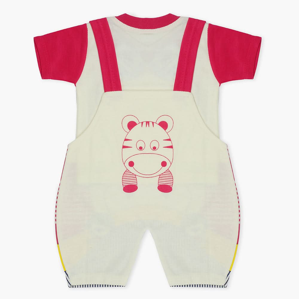Newborn Boys Half Sleeves Romper - Dark Pink, Newborn Boys Rompers, Chase Value, Chase Value