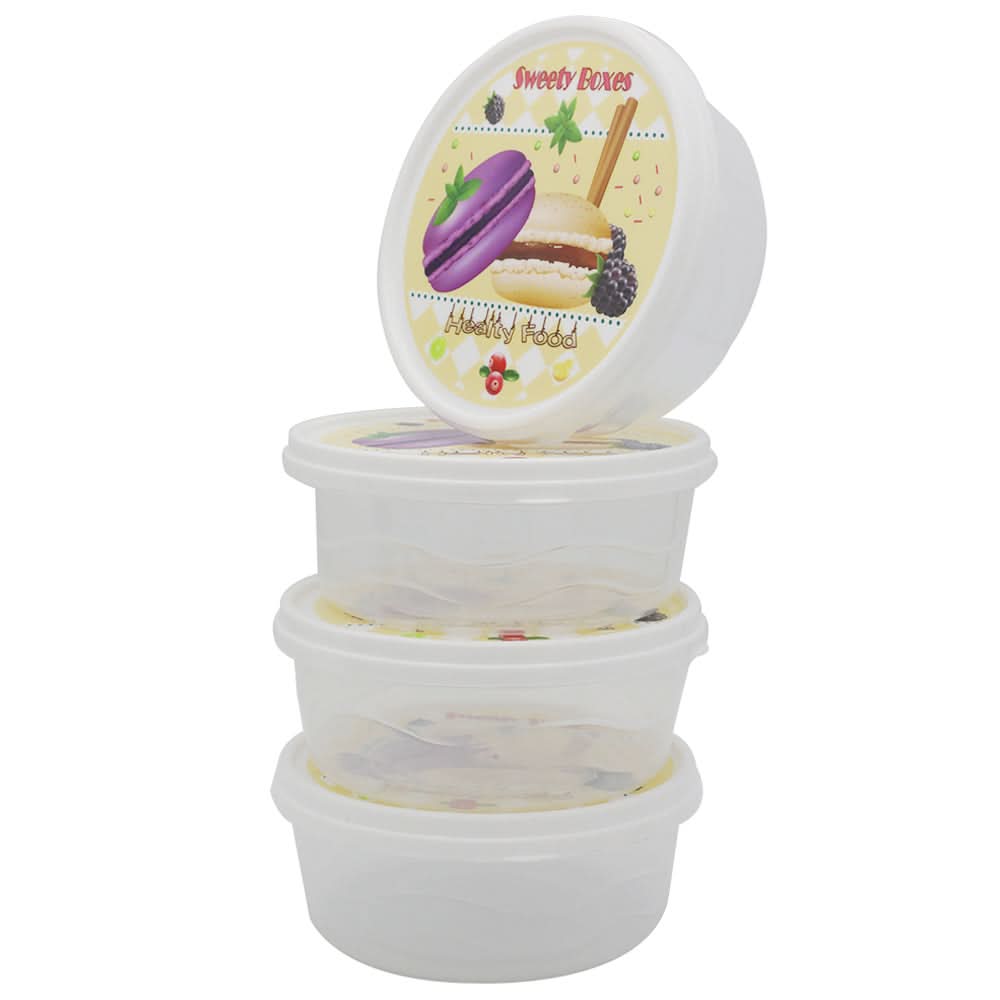 Sweety 4 Pcs Box - Multi, Kids, Tiffin Boxes And Bottles, Chase Value, Chase Value