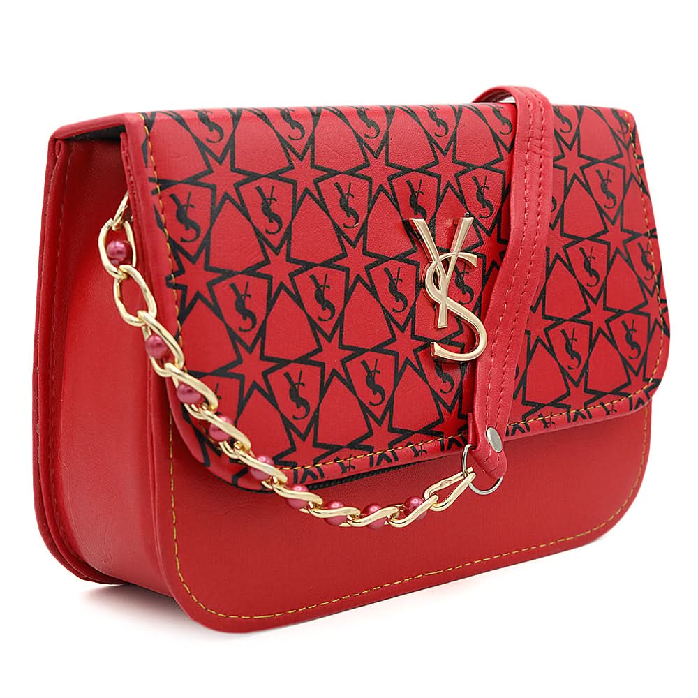 Women's Shoulder Bag 3131 - Red, Women, Bags, Chase Value, Chase Value