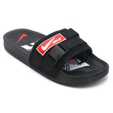 Men's Slider - Black, Men's Slippers, Chase Value, Chase Value