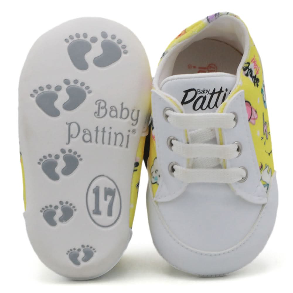 Newborn Unisex Booties Shoes - Yellow, Newborn Caps, Shoes & Socks, Chase Value, Chase Value