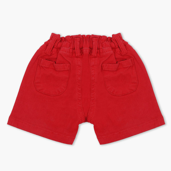 Eminent Newborn Girls Cotton Short - Red, Newborn Girls Shorts Skirts & Pants, Eminent, Chase Value