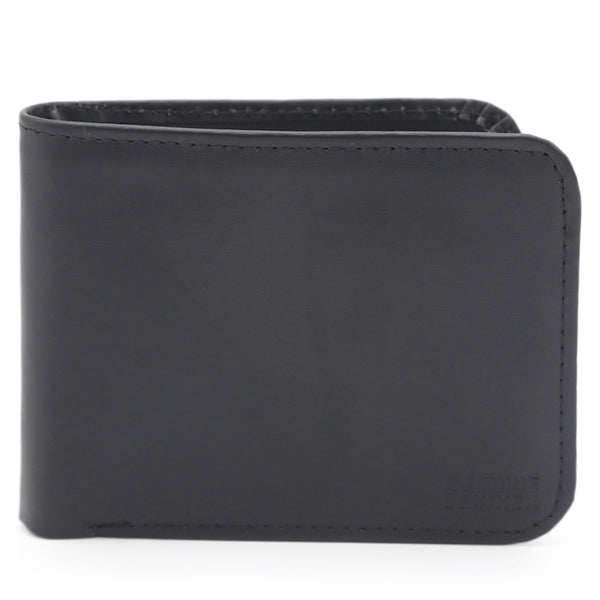 Men's Leather Wallet - Black, Men's Wallets, Chase Value, Chase Value