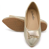Women's Pumps - Golden, Women Pumps, Chase Value, Chase Value