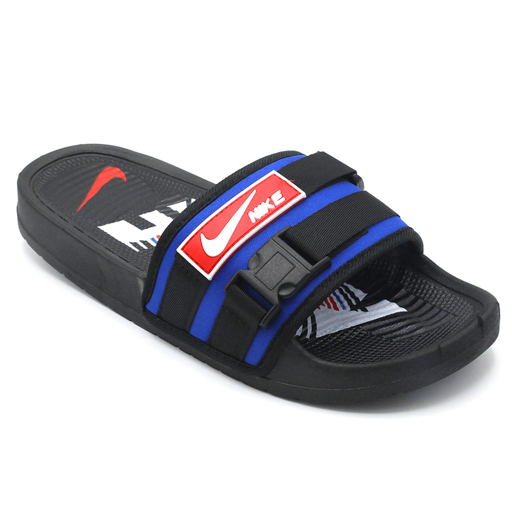 Men's Slider - Blue, Men's Slippers, Chase Value, Chase Value