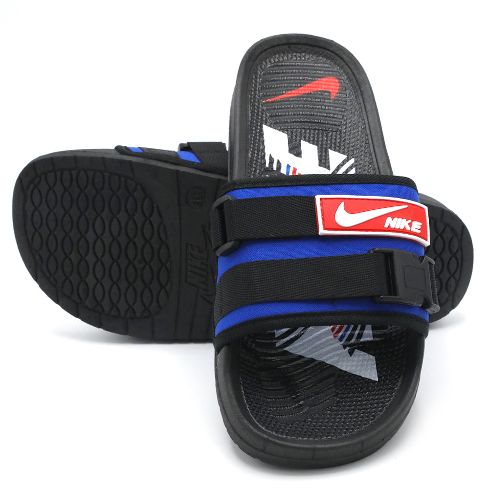 Men's Slider - Blue, Men's Slippers, Chase Value, Chase Value