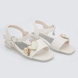 Girls Heels - White, Girls Heels, Chase Value, Chase Value