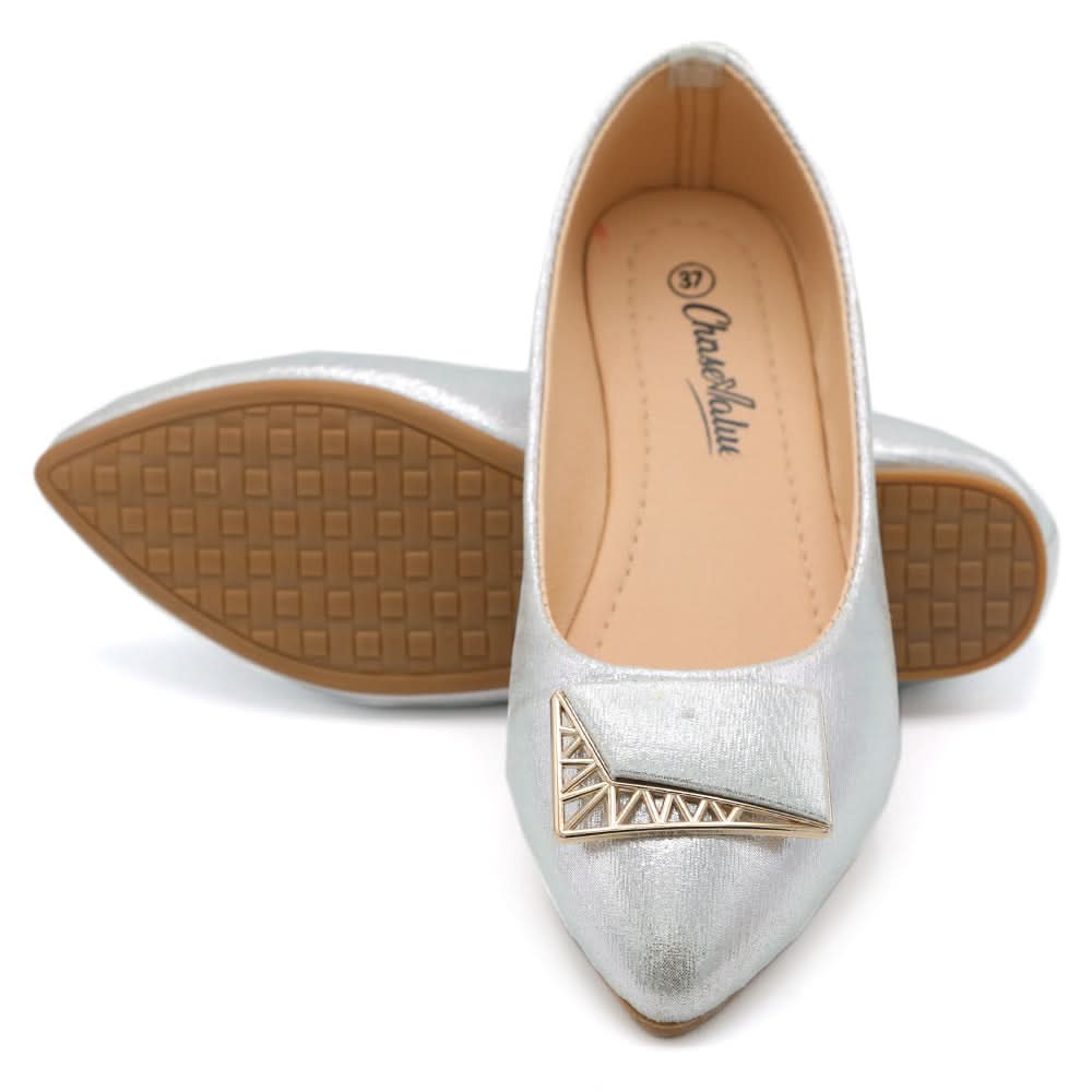 Women's Pumps - Silver, Women Pumps, Chase Value, Chase Value