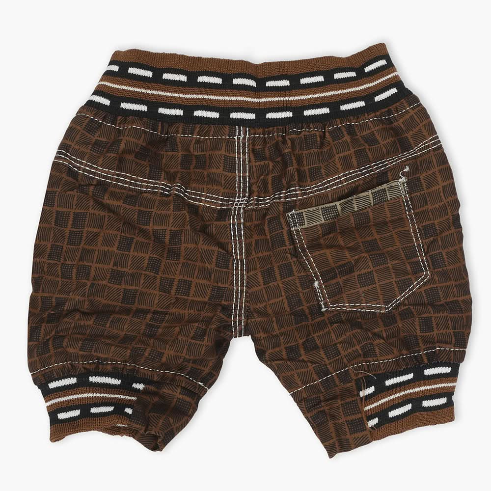 Boys Cotton Short - Brown, Boys Shorts, Chase Value, Chase Value