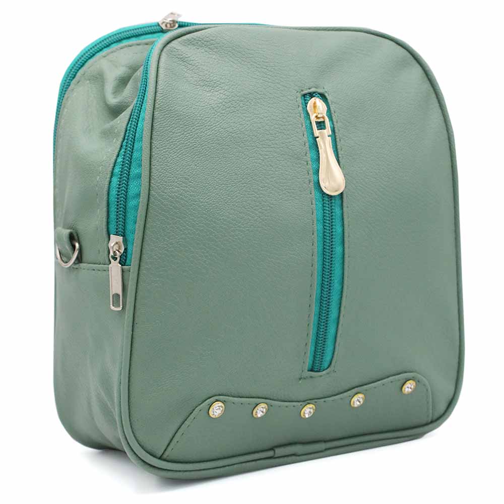 Girls Bag - Green, Kids Bags, Chase Value, Chase Value