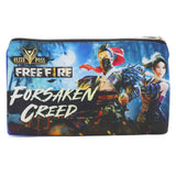 Pencil Pouch Three Zipper - Blue, Pencil Boxes & Stationery Sets, Chase Value, Chase Value