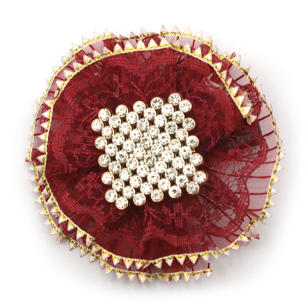 Girls Hair Pin - Maroon, Girls Hair Accessories, Chase Value, Chase Value