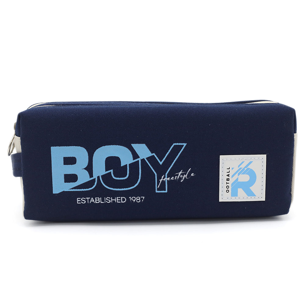 Pencil Pouch - Navy Blue, Pencil Boxes & Stationery Sets, Chase Value, Chase Value
