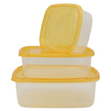 Storage Box Set Of 3 - Orange, Storage Boxes, Chase Value, Chase Value