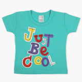 Newborn Boys Half Sleeves T-Shirt - Sea Green, Newborn Boys Shirts & T-Shirts, Chase Value, Chase Value