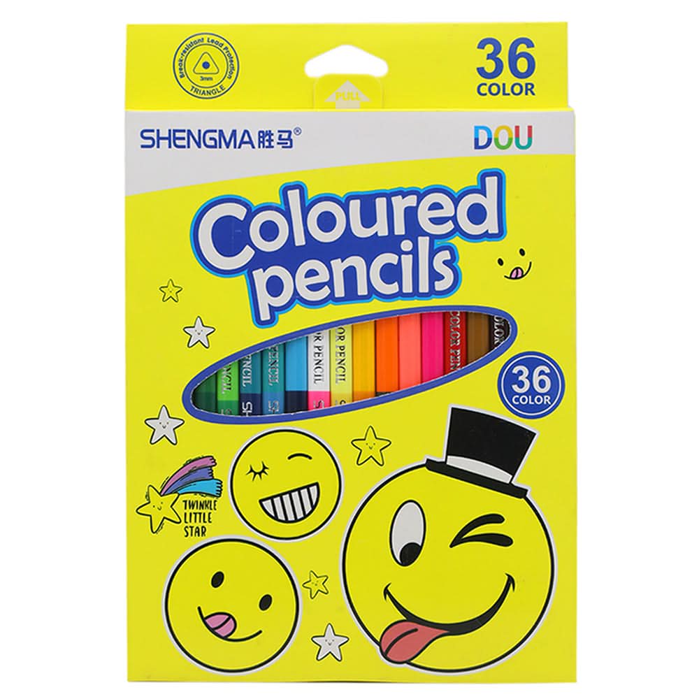 Pencil Color - 36 Colors, Coloring Tools, Chase Value, Chase Value